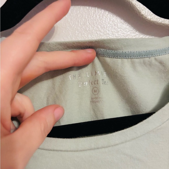 The limited green perfect tee long sleeve light green top size medium - Picture 2 of 3
